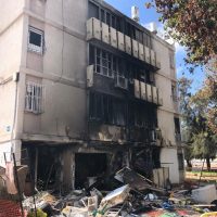 שרפה בבניין מגורים